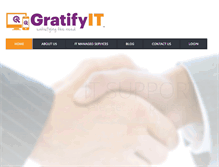 Tablet Screenshot of gratifyit.com